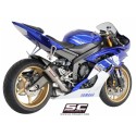 SC Project para YAMAHA YZF R6 (2006 - 2016) - Escape CR-T titanio, posición alta