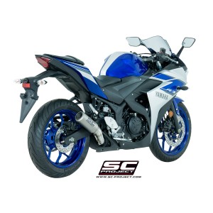 SC Project para YAMAHA YZF R3 (2015 - 2017) - Escape CR-T titanio