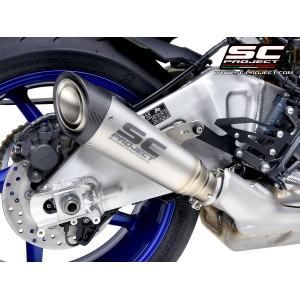 SC Project para YAMAHA MT-10 (2022 - 2024) - Escape S1 titanio