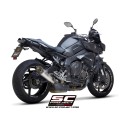 SC Project para YAMAHA MT-10 (2016 - 2021) - Escape S1 titanio