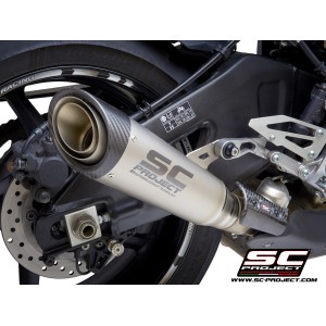 SC Project para YAMAHA MT-10 (2016 - 2021) - Escape S1 titanio