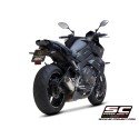SC Project para YAMAHA MT-10 (2016 - 2021) - Escape CR-T titanio, con malla antipiedras