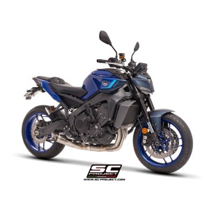 SC Project para YAMAHA MT-09 (2024 - 2026) - Línea de escape completa 3-1 acero inoxidable, con escape S1 acero inoxidable