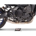 SC Project para YAMAHA MT-09 (2024 - 2026) - Línea de escape completa 3-1 acero inoxidable, con escape S1 acero inoxidable