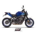 SC Project para YAMAHA MT-09 (2024 - 2026) - Línea de escape completa 3-1 acero inoxidable, con escape CR-T carbono