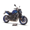 SC Project para YAMAHA MT-09 (2024 - 2026) - Línea de escape completa 3-1 acero inoxidable, con escape CR-T carbono