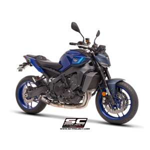 SC Project para YAMAHA MT-09 (2024 - 2026) - Línea de escape completa 3-1 acero inoxidable, con escape CR-T carbono
