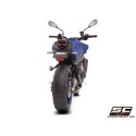 SC Project para YAMAHA MT-09 (2024 - 2026) - Línea de escape completa 3-1 acero inoxidable, con escape CR-T carbono