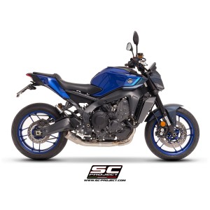 SC Project para YAMAHA MT-09 (2024 - 2026) - Línea de escape completa 3-1 acero inoxidable, con escape CR-T titanio