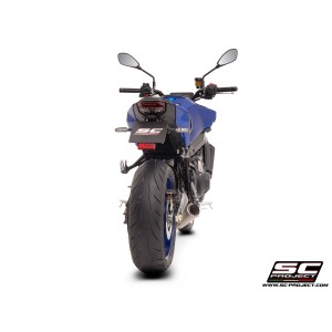 SC Project para YAMAHA MT-09 (2024 - 2026) - Línea de escape completa 3-1 acero inoxidable, con escape CR-T titanio