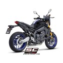 SC Project para YAMAHA MT-09 (2021 - 2023) - Línea de escape completa 3-1 acero inoxidable, con escape STR-1