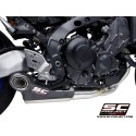 SC Project para YAMAHA MT-09 (2021 - 2023) - Línea de escape completa 3-1 acero inoxidable, con escape STR-1