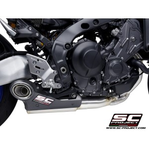 SC Project para YAMAHA MT-09 (2021 - 2023) - Línea de escape completa 3-1 acero inoxidable, con escape STR-1