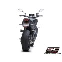 SC Project para YAMAHA MT-09 (2021 - 2023) - Línea de escape completa 3-1 acero inoxidable, con escape S1 acero inoxidable