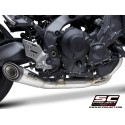 SC Project para YAMAHA MT-09 (2021 - 2023) - Línea de escape completa 3-1 acero inoxidable, con escape S1 acero inoxidable