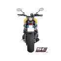 SC Project para YAMAHA MT-09 (2014 - 2016) - Línea de escape completa 3-1 acero inoxidable, con escape Conico 70s acero inoxidab