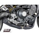 SC Project para YAMAHA MT-09 (2014 - 2016) - Línea de escape completa 3-1 acero inoxidable, con escape Conico 70s acero inoxidab
