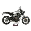 SC Project para YAMAHA MT-07 (2017 - 2020) - Línea de escape completa 2-1 acero inoxidable, con escape Conico 70s acero inoxidab