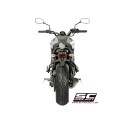 SC Project para YAMAHA MT-07 (2017 - 2020) - Línea de escape completa 2-1 acero inoxidable, con escape Conico 70s acero inoxidab