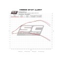 SC Project para YAMAHA MT-07 (2017 - 2020) - Línea de escape completa 2-1 acero inoxidable, con escape CR-T titanio
