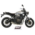 SC Project para YAMAHA MT-07 (2013 - 2016) - Línea de escape completa 2-1 acero inoxidable, con escape Conico 70s acero inoxidab