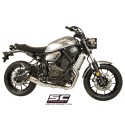 SC Project para YAMAHA MT-07 (2013 - 2016) - Línea de escape completa 2-1 acero inoxidable, con escape Conico 70s acero inoxidab