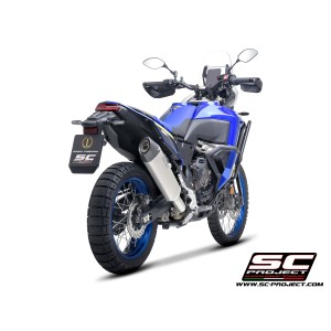 SC Project para YAMAHA TENERE 700 WORLD RAID (2022 - 2025) - Escape X-Plorer II titanio