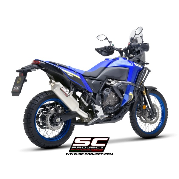 SC Project para YAMAHA TENERE 700 WORLD RAID (2022 - 2025) - Escape Rally Raid titanio