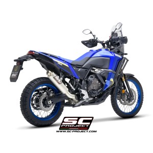 SC Project para YAMAHA TENERE 700 WORLD RAID (2022 - 2025) - Escape Rally Race titanio