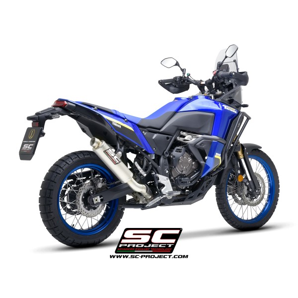 SC Project para YAMAHA TENERE 700 WORLD RAID (2022 - 2025) - Escape Rally Race titanio