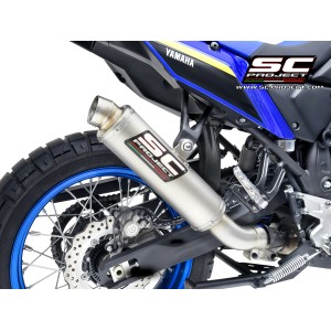 SC Project para YAMAHA TENERE 700 WORLD RAID (2022 - 2025) - Escape Rally Race titanio