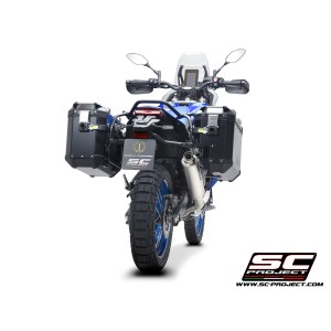 SC Project para YAMAHA TENERE 700 WORLD RAID (2022 - 2025) - Escape Rally Race titanio