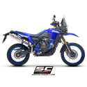 SC Project para YAMAHA TENERE 700 WORLD RAID (2022 - 2025) - Escape Rally Raid titanio, posición alta