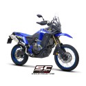 SC Project para YAMAHA TENERE 700 WORLD RAID (2022 - 2025) - Escape Rally Raid titanio, posición alta