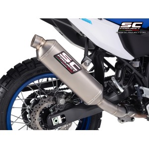 SC Project para YAMAHA TENERE 700 (2025 - 2026) - Euro 5+ - Escape Rally Raid titanio