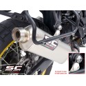 SC Project para YAMAHA TENERE 700 (2025 - 2026) - Euro 5+ - Escape Rally Raid titanio