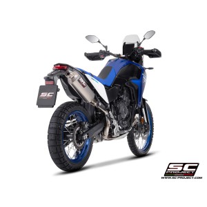 SC Project para YAMAHA TENERE 700 (2025 - 2026) - Euro 5+ - Escape Rally Raid titanio, posición alta