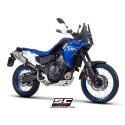 SC Project para YAMAHA TENERE 700 (2025 - 2026) - Euro 5+ - Escape Rally Raid titanio, posición alta