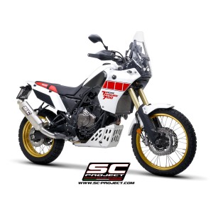 SC Project para YAMAHA TENERE 700 (2021 - 2024) - Escape Rally Raid titanio
