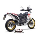 SC Project para YAMAHA TENERE 700 (2021 - 2024) - Escape Rally Raid titanio, posición alta