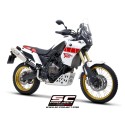 SC Project para YAMAHA TENERE 700 (2021 - 2024) - Escape Rally Raid titanio, posición alta