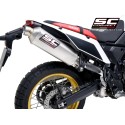 SC Project para YAMAHA TENERE 700 (2021 - 2024) - Escape Rally Raid titanio, posición alta