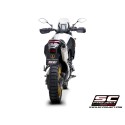 SC Project para YAMAHA TENERE 700 (2021 - 2024) - Escape Rally Raid titanio, posición alta