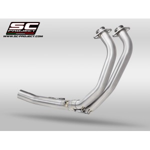 SC Project para YAMAHA TENERE 700 (2021 - 2024) - Colectores 2-1 acero inoxidable, compatibles gama específica SC-Project y esca