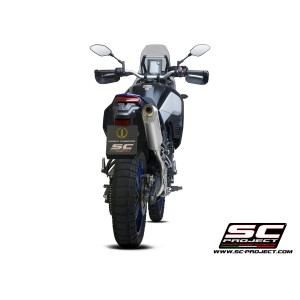 SC Project para YAMAHA TENERE 700 (2019 - 2020) - Escape Rally Raid titanio, posición alta