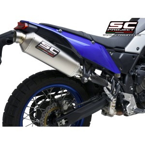 SC Project para YAMAHA TENERE 700 (2019 - 2020) - Escape Rally Raid titanio, posición alta