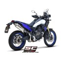 SC Project para YAMAHA TENERE 700 (2019 - 2020) - Escape Rally Raid titanio, posición alta