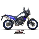 SC Project para YAMAHA TENERE 700 (2019 - 2020) - Escape Rally Raid titanio, posición alta
