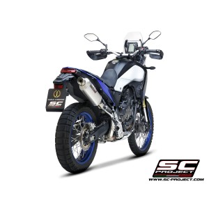 SC Project para YAMAHA TENERE 700 (2019 - 2020) - Escape Rally Raid titanio, posición alta
