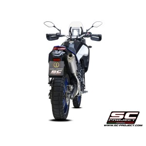 SC Project para YAMAHA TENERE 700 (2019 - 2020) - Escape Rally Raid titanio, posición alta